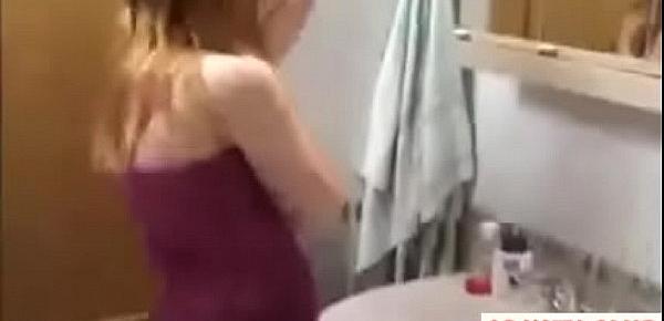  Oral Sex By Russian Teens In Bathroom